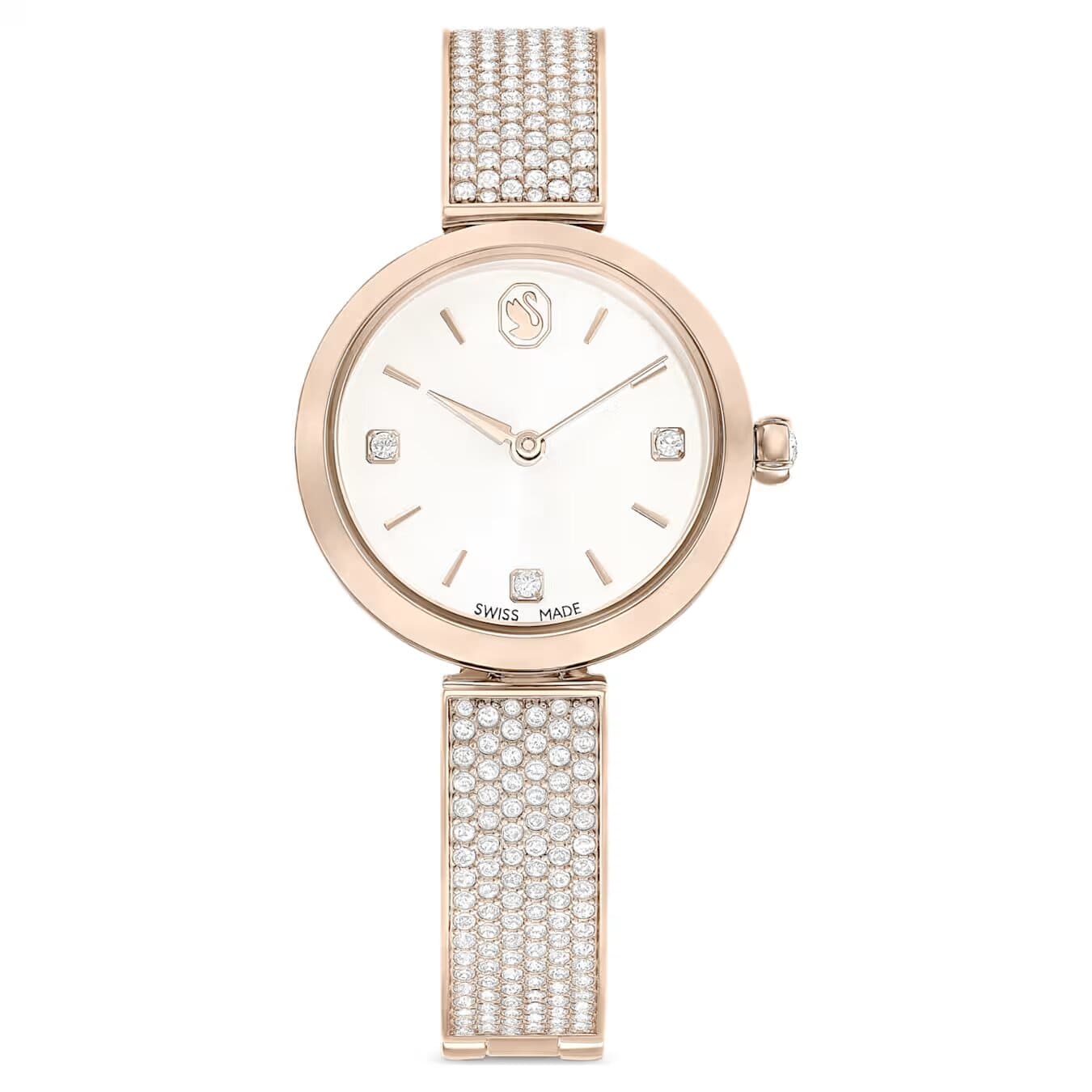 Montre Illumina, Bracelet en métal, Ton doré, Finition champagne doré